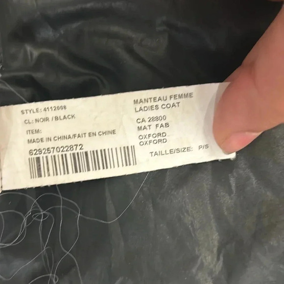 Atelier noir removable fur hood down coat - Picture 8 of 10